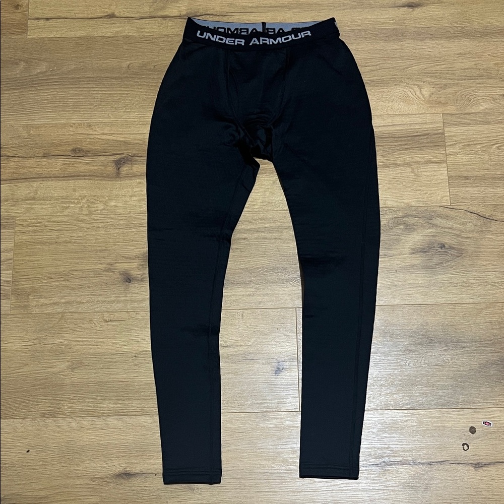 Under Armour Black Mens Performance Base Layer Leggings